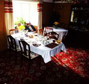 Talland Barton Farm dining room