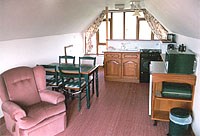 Well equipped kitchen area